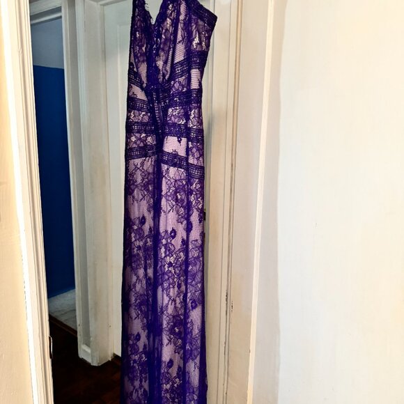 Tadashi Shoji Dutton Gown Size 14 NEW W/TAGS - Picture 3 of 7